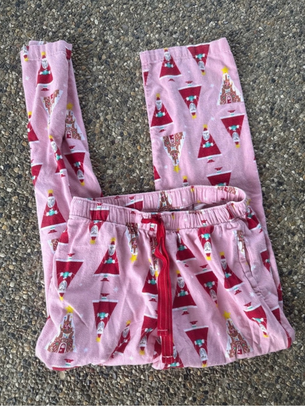 Old Navy Christmas Pajama Pants Pink